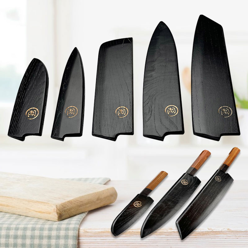 Magnetic Knife Strip - 1pc Chef's Knife Wooden Scabbard Kitchen