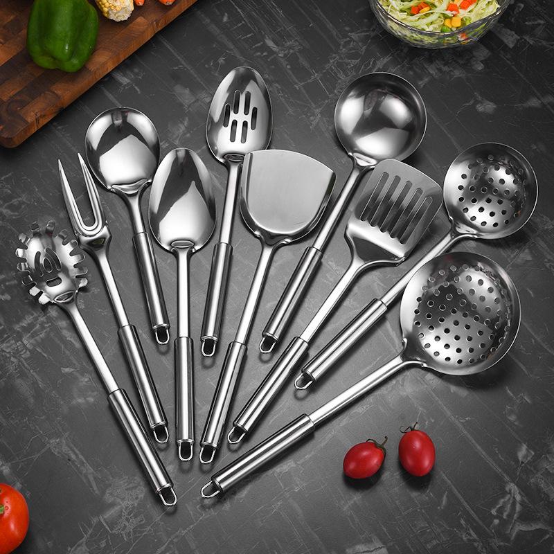 Silicone Spatula Set - Durable Stainless Steel Spatula Set for