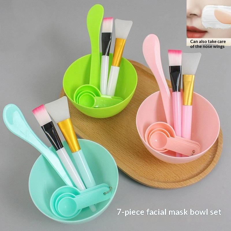 Silicone Spatula Set - 【7Pcs DIY Facemask Mixing Tool Face
