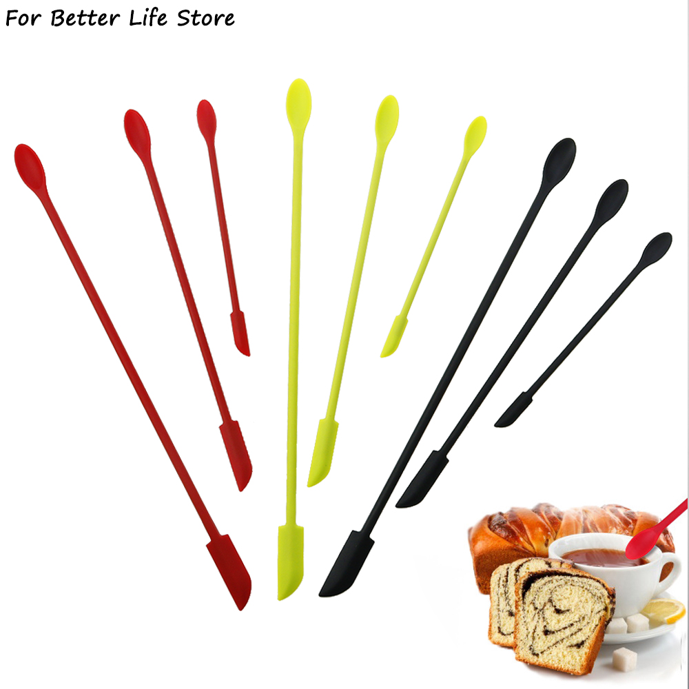Silicone Spatula Set - 3 Pcs/Set 3 Colour 48G Silicone