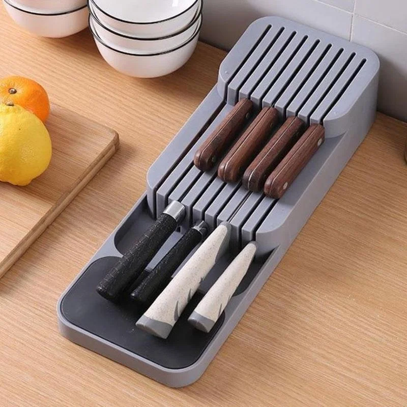 Kitchen Gadgets Storage Ideas - JJYY New Practical Drawer Organizer Knives