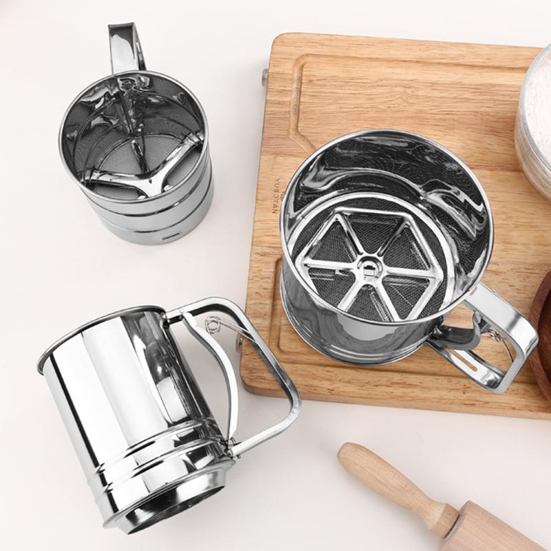 Stainless Steel Flour Sieve Cu - đánh giá và giá Kitchen Hand Gadgets