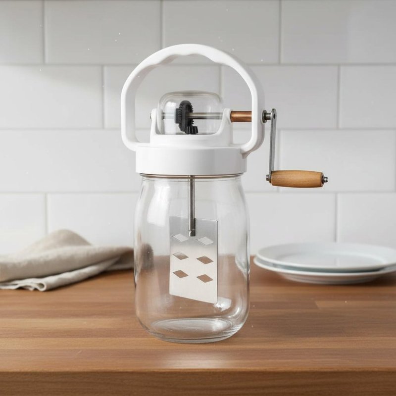Manual Butter Churner Easy to  - đánh giá và giá Kitchen Hand Gadgets