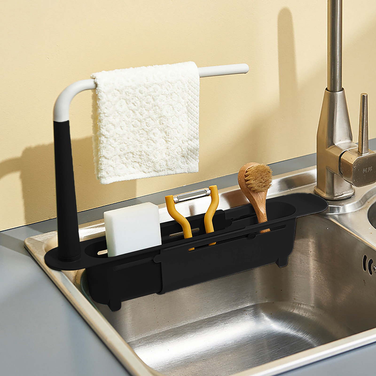 elescopic Sink Shelf Drainer R - đánh giá và giá Kitchen Gadgets Storage Ideas