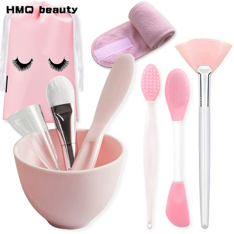 9pcs/set Silicone Face Mask Mi - đánh giá và giá Silicone Spatula Set
