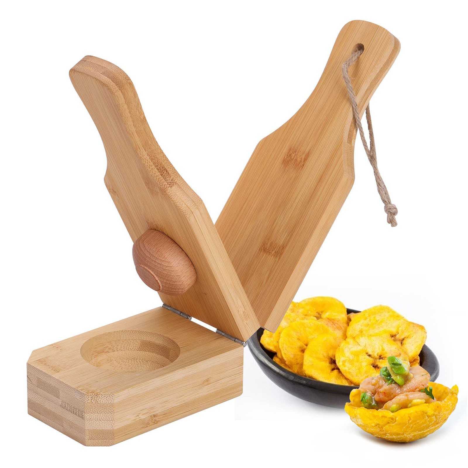 Banana Pancake Maker Hand Pres - đánh giá và giá Kitchen Hand Gadgets