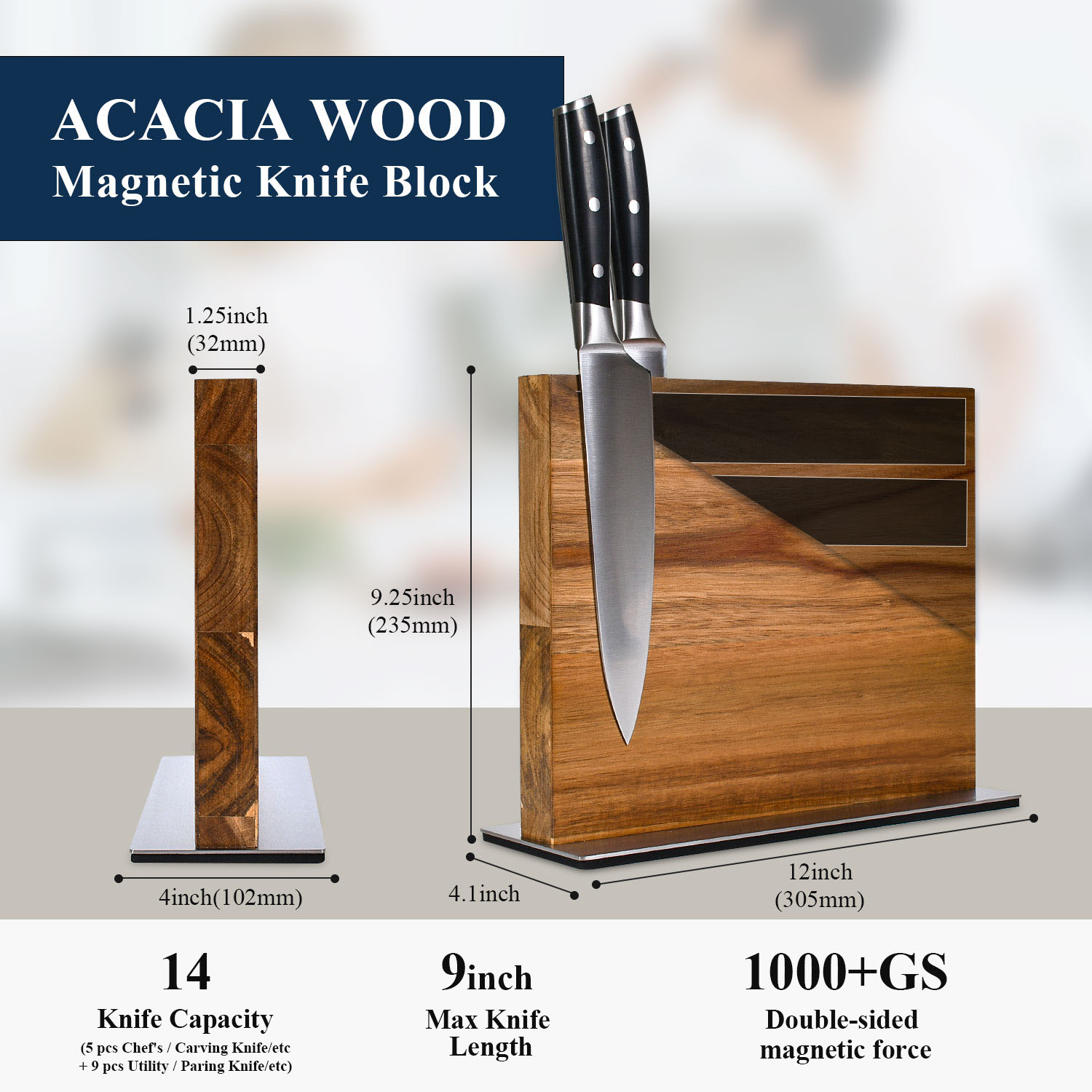 High Quality Magnetic Knife Bl - đánh giá và giá Magnetic Knife Strip