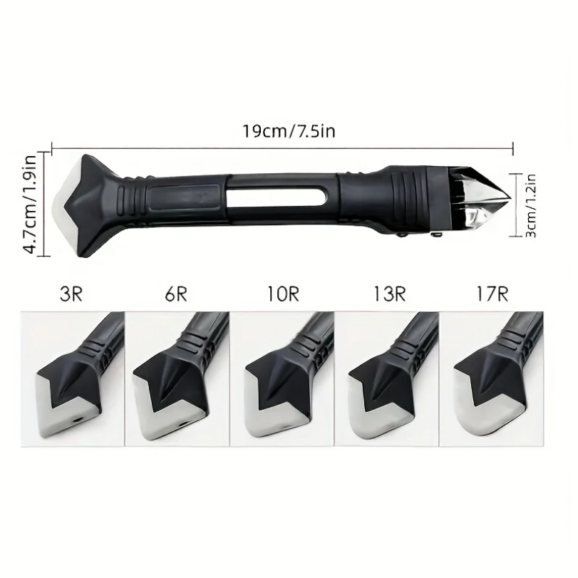 5-in-1 Metal Head Shovel Glue  - đánh giá và giá Silicone Spatula Set