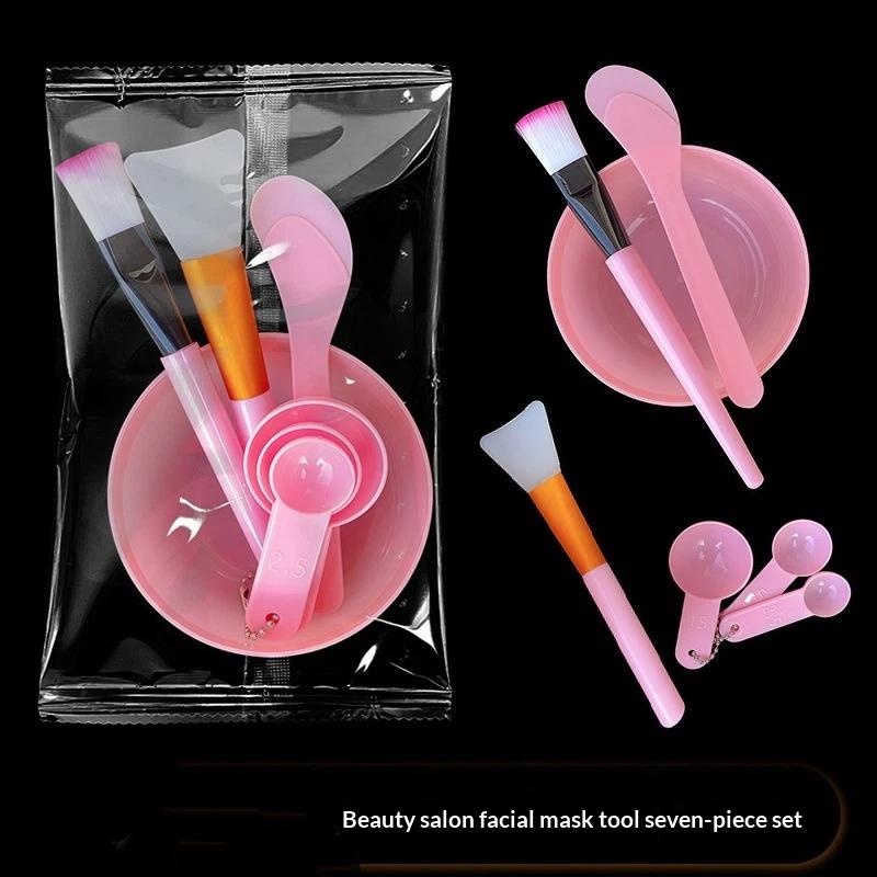【7Pcs DIY Facemask Mixing Tool - đánh giá và giá Silicone Spatula Set