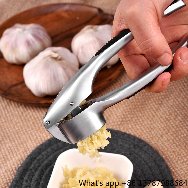 Zinc Alloy Garlic Press, Hand- - đánh giá và giá Kitchen Hand Gadgets