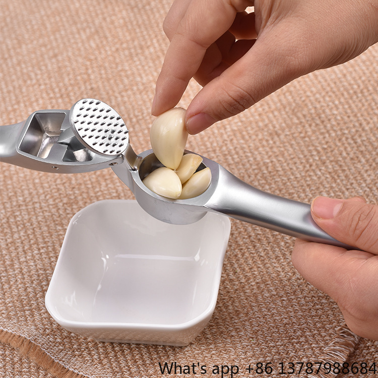 Zinc Alloy Garlic Press, Hand- - đánh giá và giá Kitchen Hand Gadgets