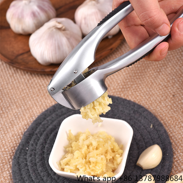Zinc Alloy Garlic Press, Hand- - đánh giá và giá Kitchen Hand Gadgets