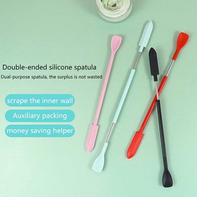 1Pcs Silicone Double Head Scra - đánh giá và giá Silicone Spatula Set