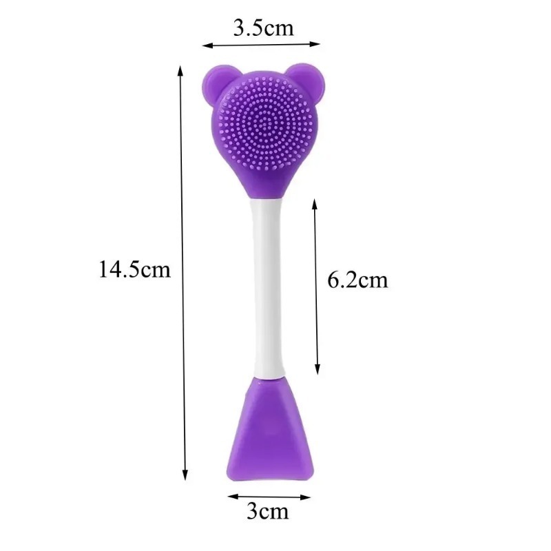 1-8pcs Face Brush Set Silicone - đánh giá và giá Silicone Spatula Set