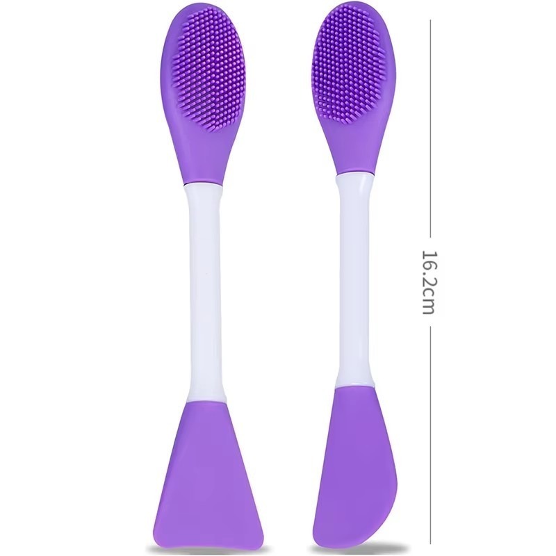 1-8pcs Face Brush Set Silicone - đánh giá và giá Silicone Spatula Set