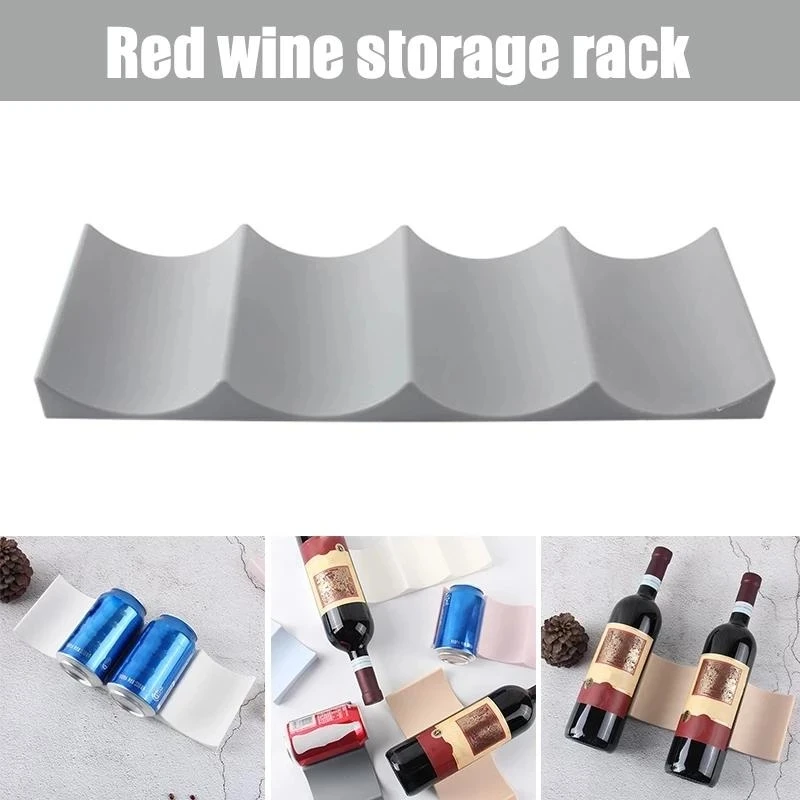 1Pc Stackable Wine Bottle Hold - đánh giá và giá Kitchen Gadgets Storage Ideas