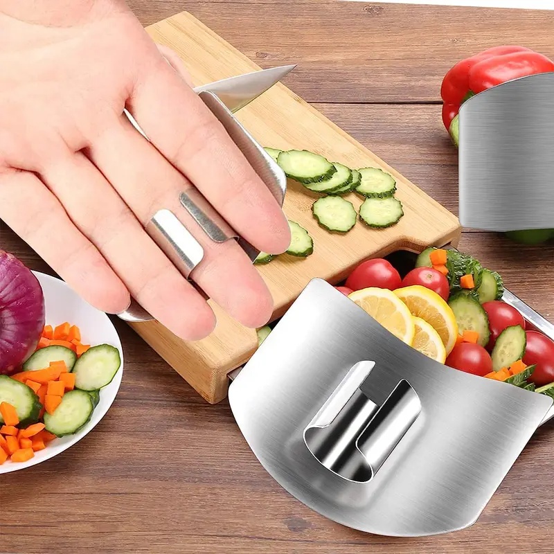 1-6Pcs Stainless Steel Finger  - đánh giá và giá Kitchen Hand Gadgets