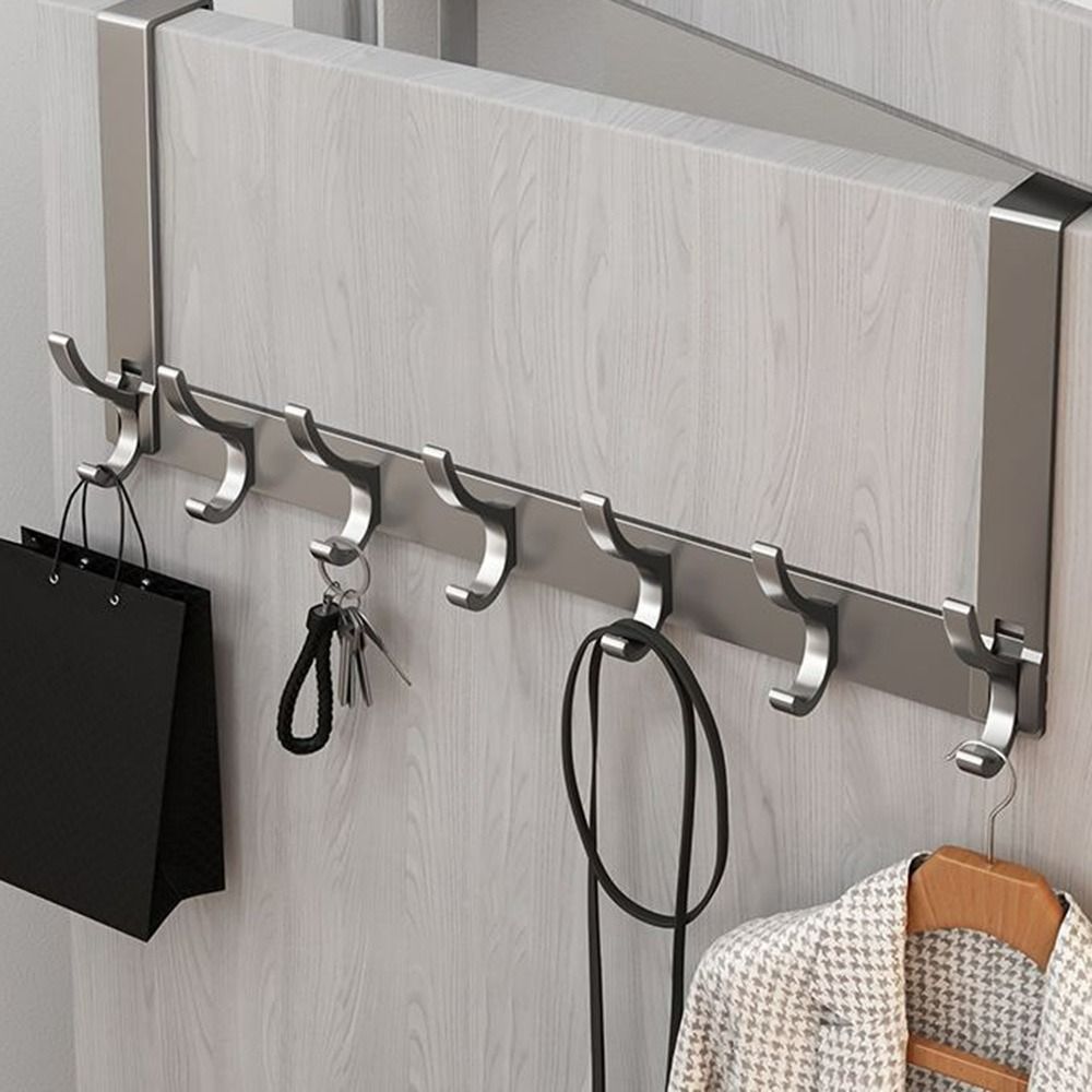 Punch-free 6/7/8 Door Hook Tra - đánh giá và giá Kitchen Gadgets Storage Ideas