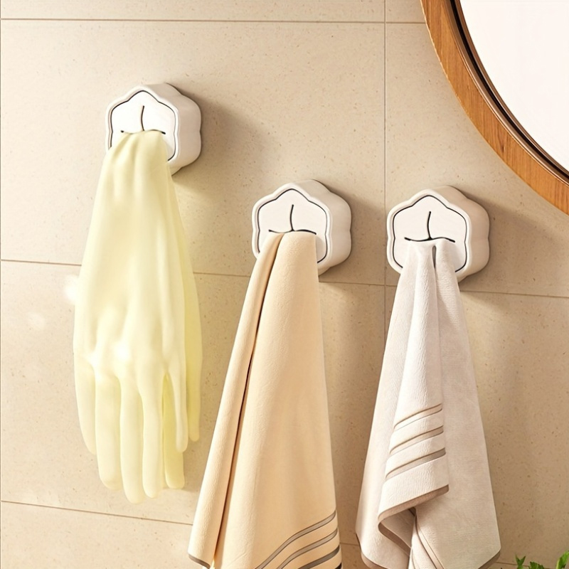 6PCS Self Adhesive Towel Holde - đánh giá và giá Kitchen Gadgets Storage Ideas
