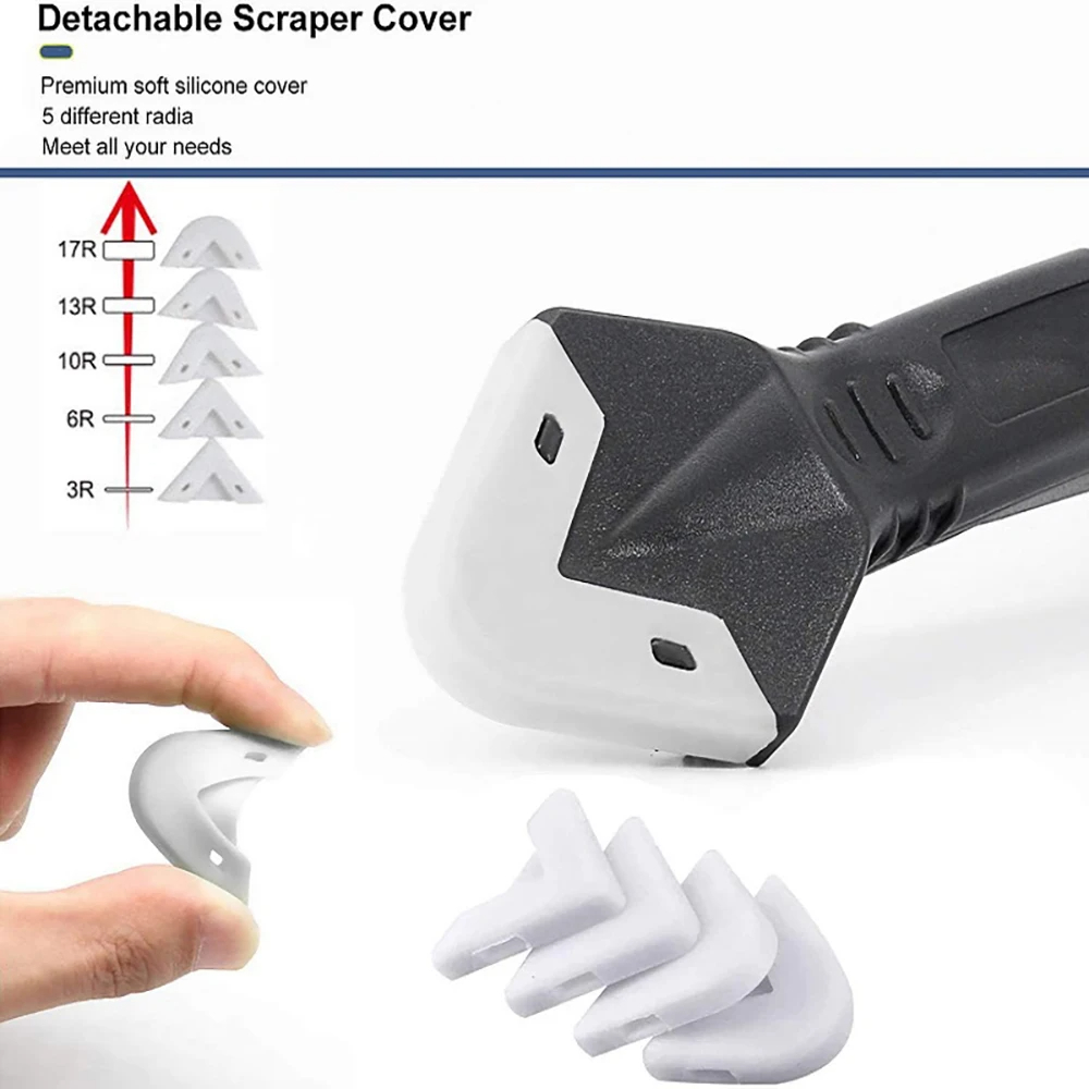 5-in-1 Metal Head Glue Tool Ki - đánh giá và giá Silicone Spatula Set
