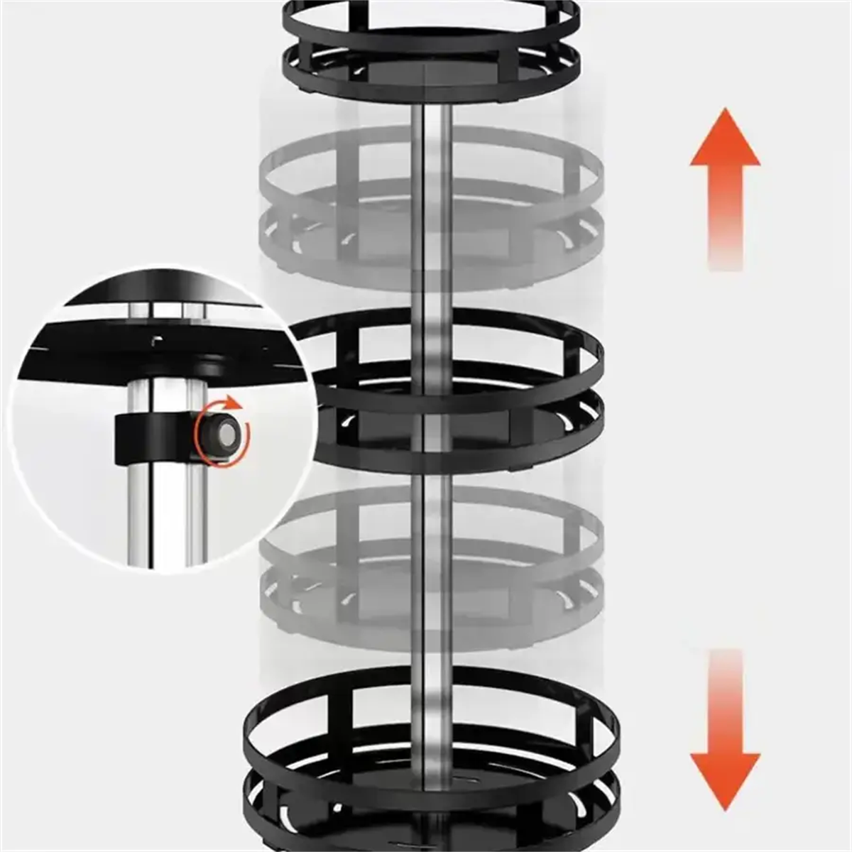 360°Rotation Spice Rack Organi - đánh giá và giá Kitchen Gadgets Storage Ideas