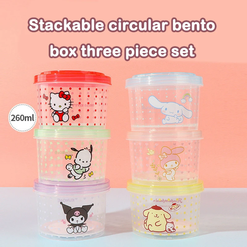 Kitty Bento Box Set 3 Pieces C - đánh giá và giá Kitchen Gadgets Storage Ideas